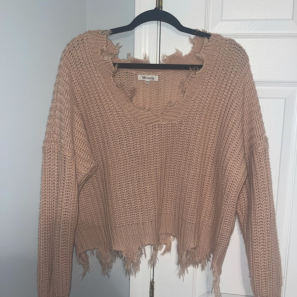 Knit sweater